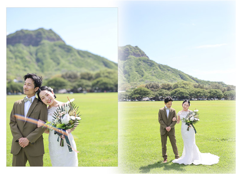 2頁目：結婚式アルバム