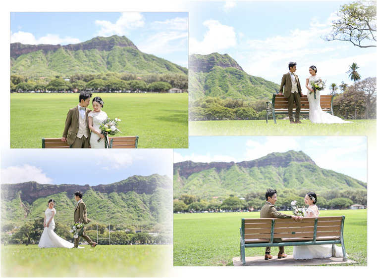 4頁目：結婚式アルバム