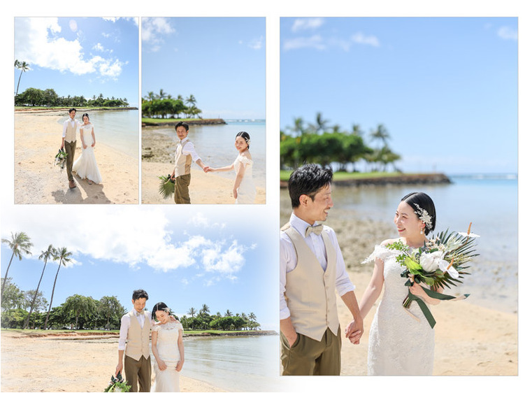 5頁目：結婚式アルバム