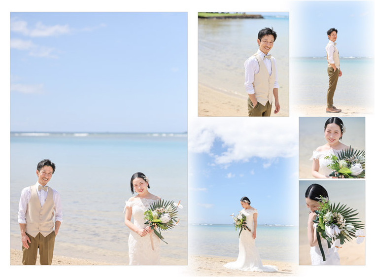 6頁目：結婚式アルバム