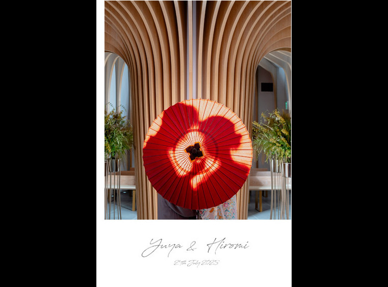 1頁目：結婚式アルバム