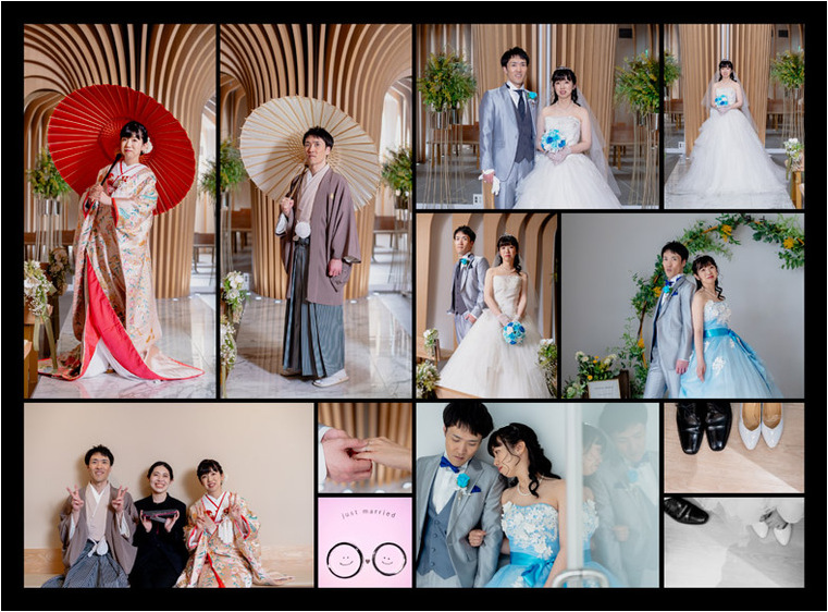 9頁目：結婚式アルバム