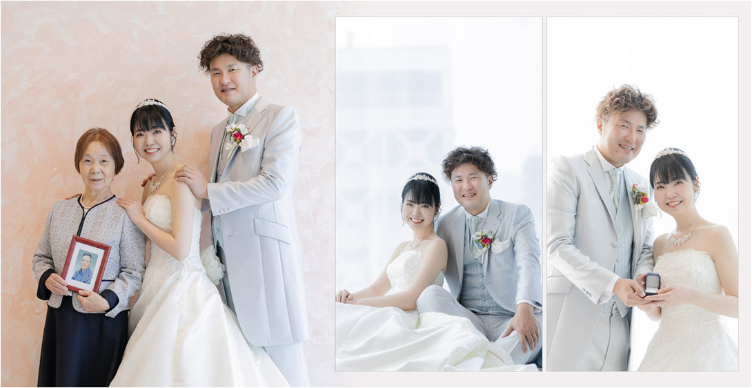 13頁目：結婚式アルバム