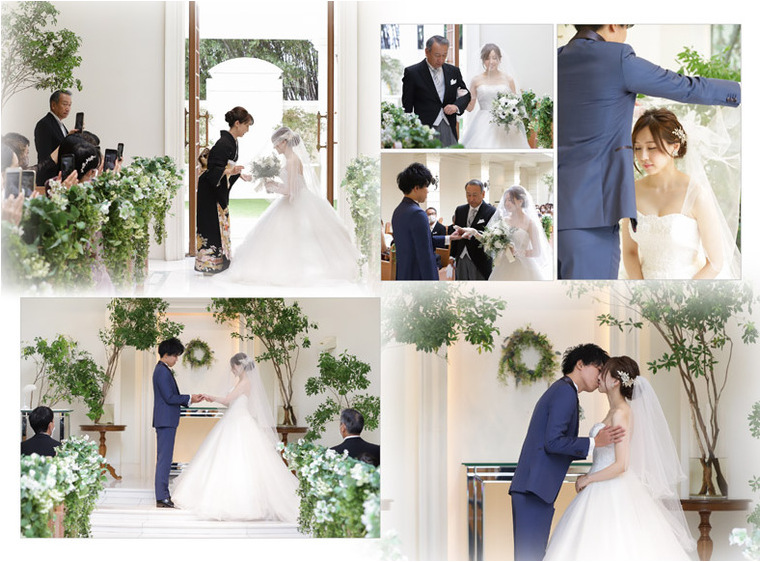 3頁目：結婚式アルバム