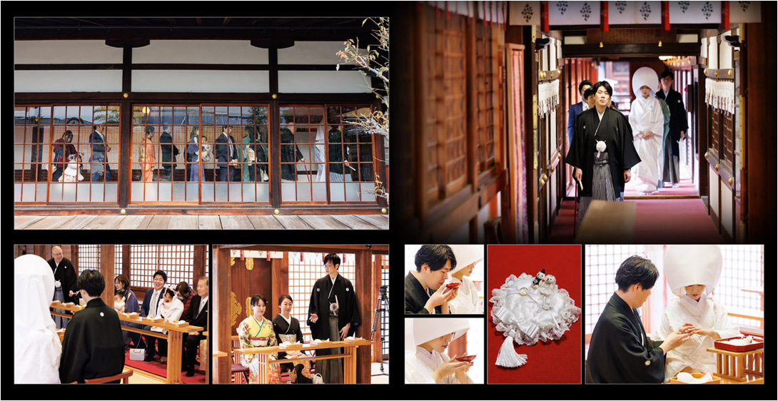 4頁目：結婚式アルバム