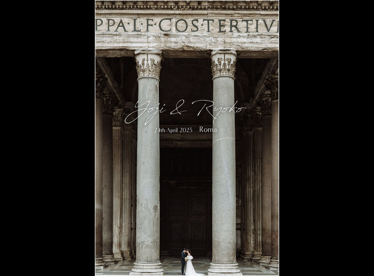 1頁目：結婚式アルバム