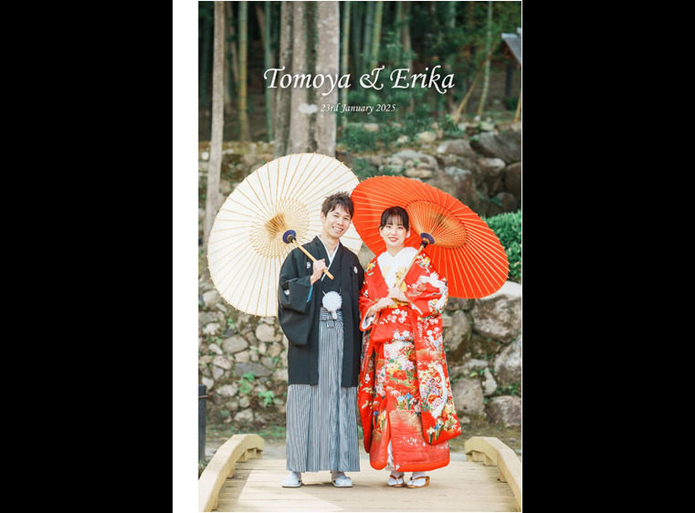 1頁目：結婚式アルバム