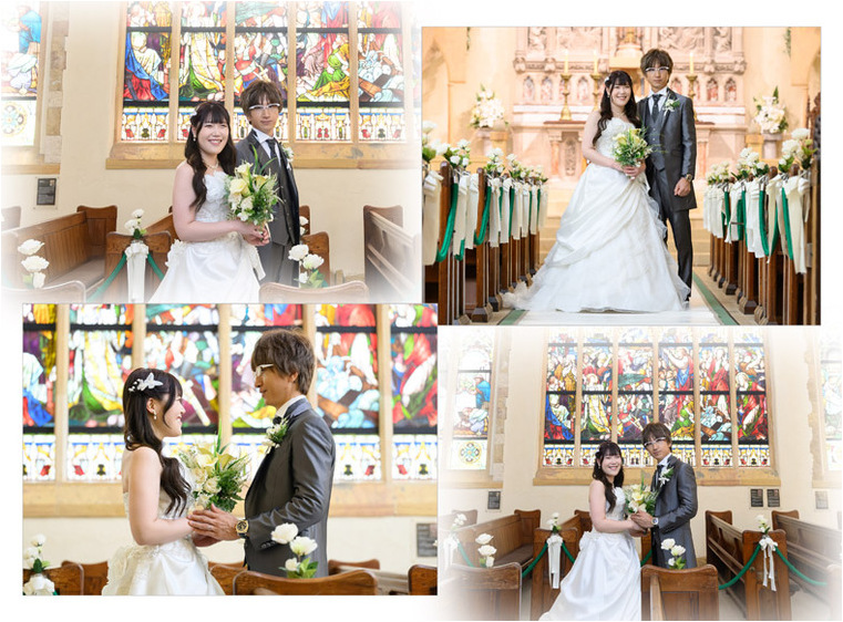 3頁目：結婚式アルバム