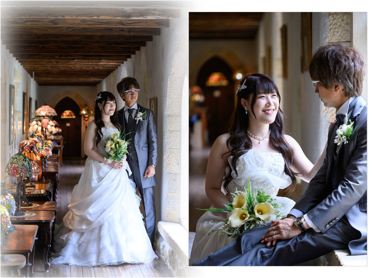 4頁目：結婚式アルバム