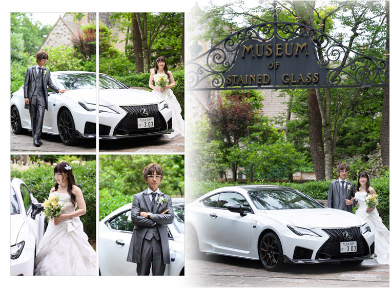 8頁目：結婚式アルバム