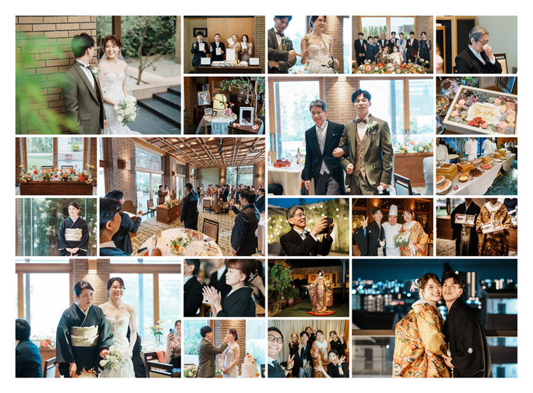 21頁目：結婚式アルバム