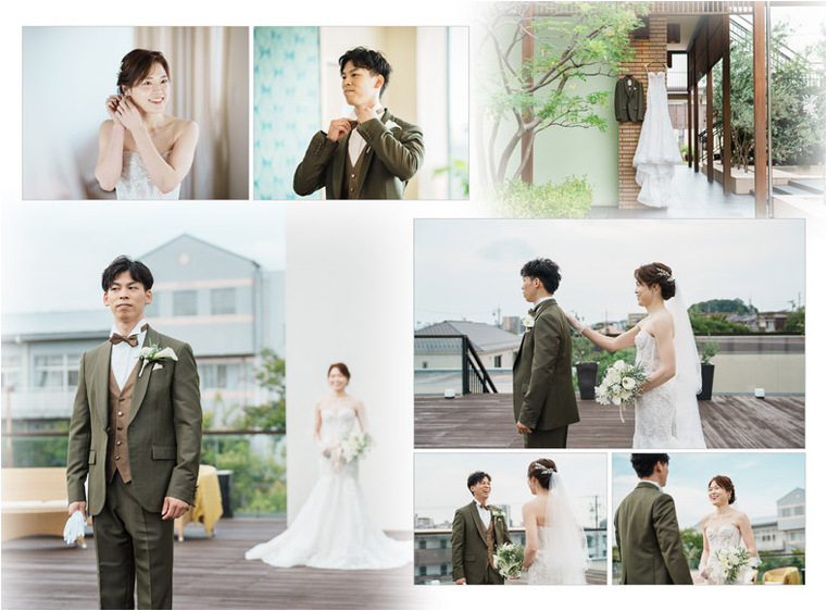 4頁目：結婚式アルバム