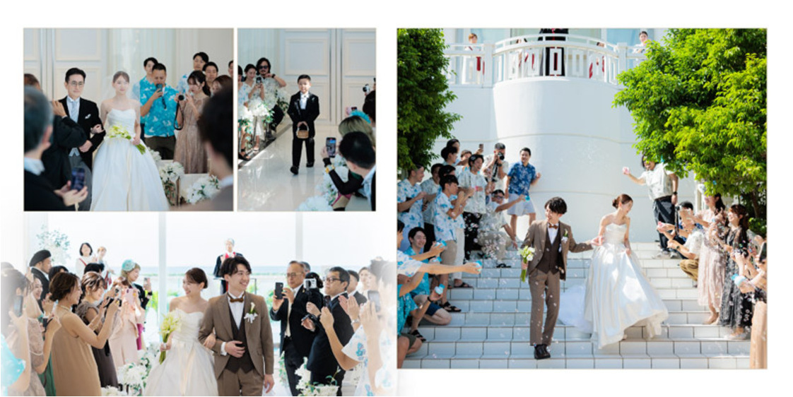 5頁目：結婚式アルバム
