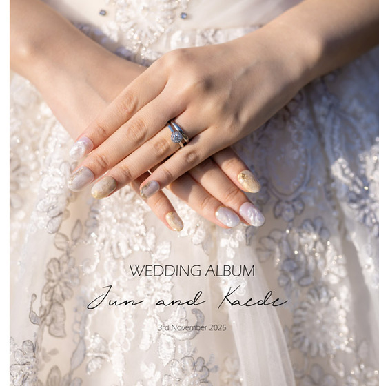 屋外ロケーション撮影(長崎県)・ウェディングアルバム