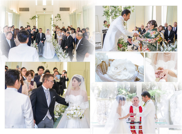 10頁目：結婚式アルバム