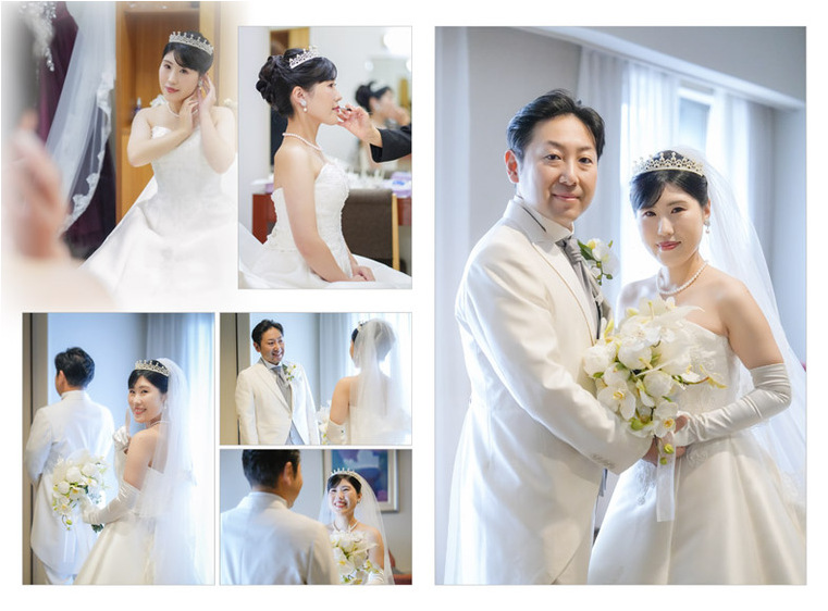 5頁目：結婚式アルバム
