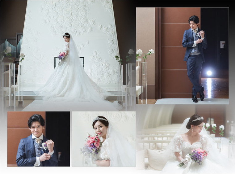 4頁目：結婚式アルバム