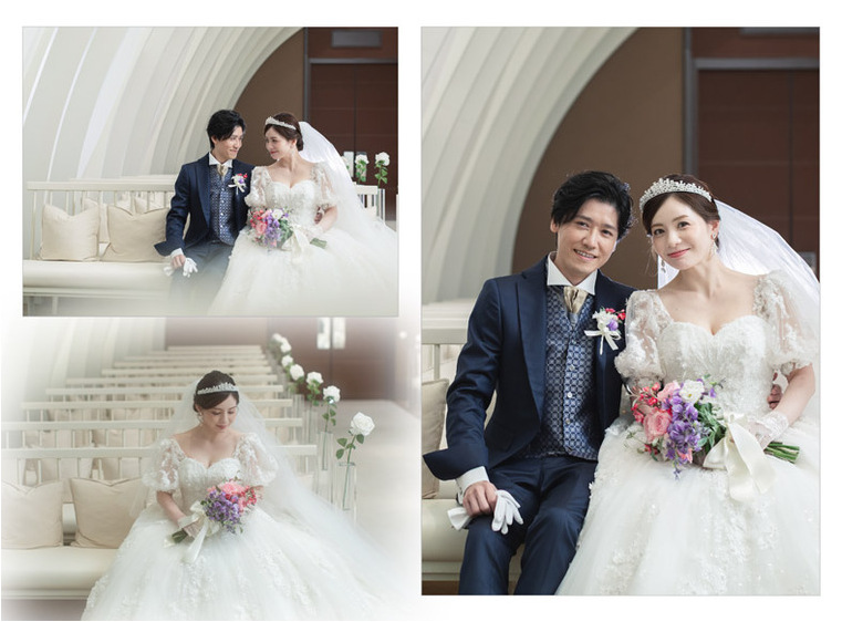 5頁目：結婚式アルバム