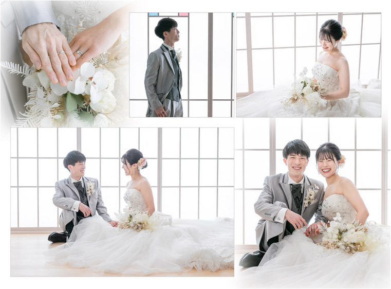 8頁目：結婚式アルバム