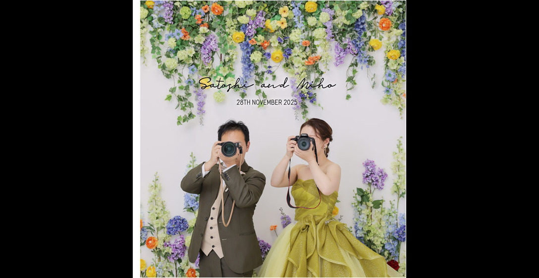 1頁目：結婚式アルバム