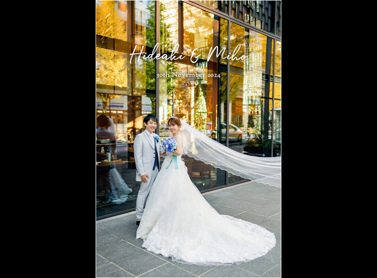 1頁目：結婚式アルバム
