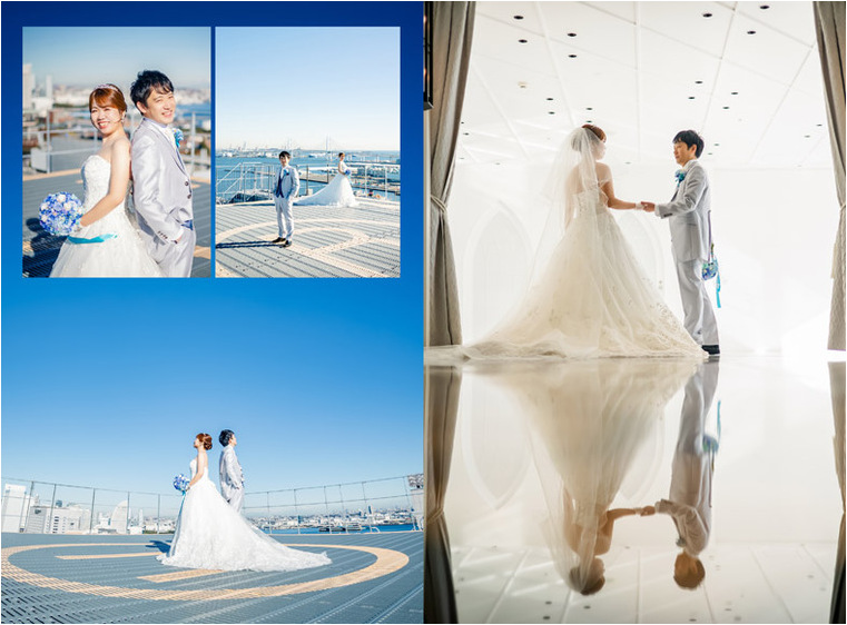 4頁目：結婚式アルバム