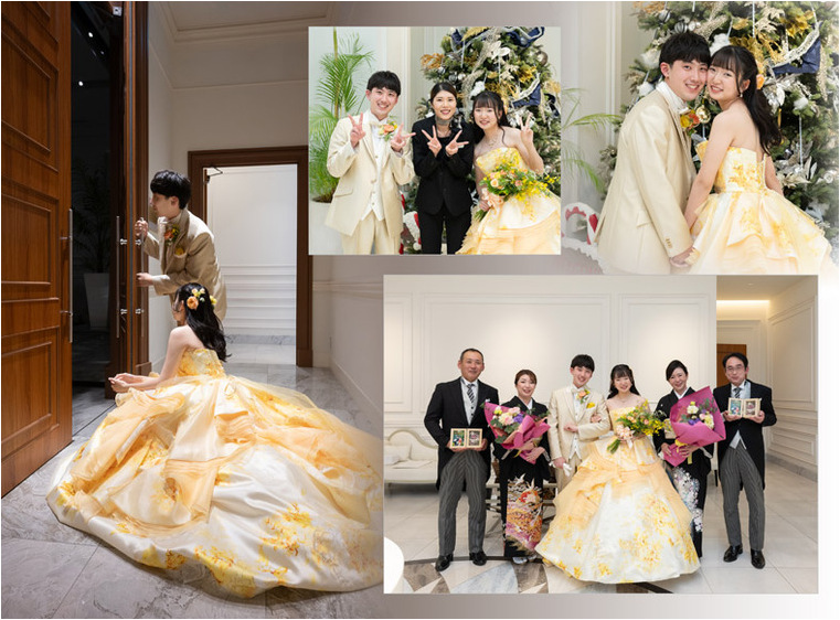 16頁目：結婚式アルバム