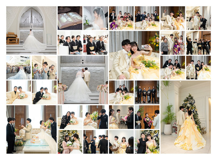 17頁目：結婚式アルバム