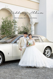 【挙式・披露宴】ファーストミートから送賓まで、結婚式の一日を詰め込んだアルバムです。