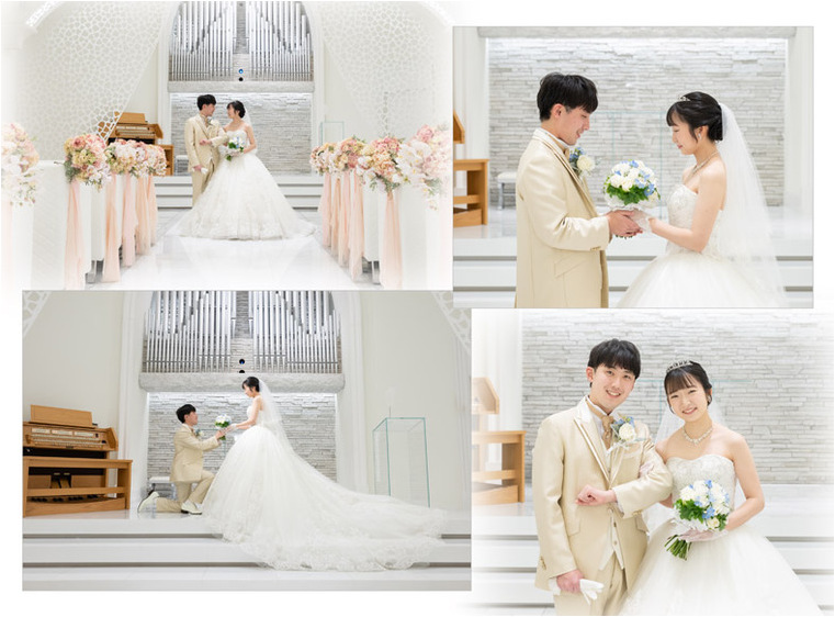 3頁目：結婚式アルバム