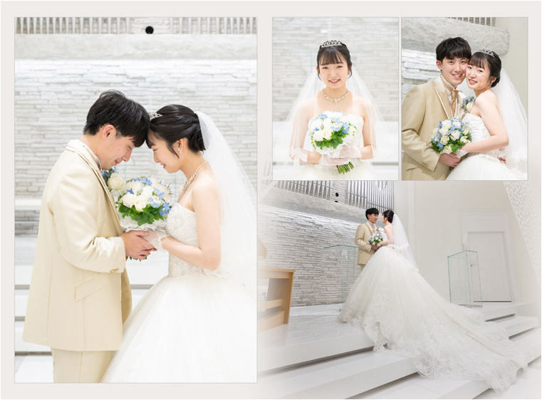 4頁目：結婚式アルバム