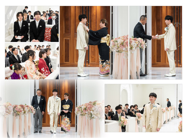 5頁目：結婚式アルバム