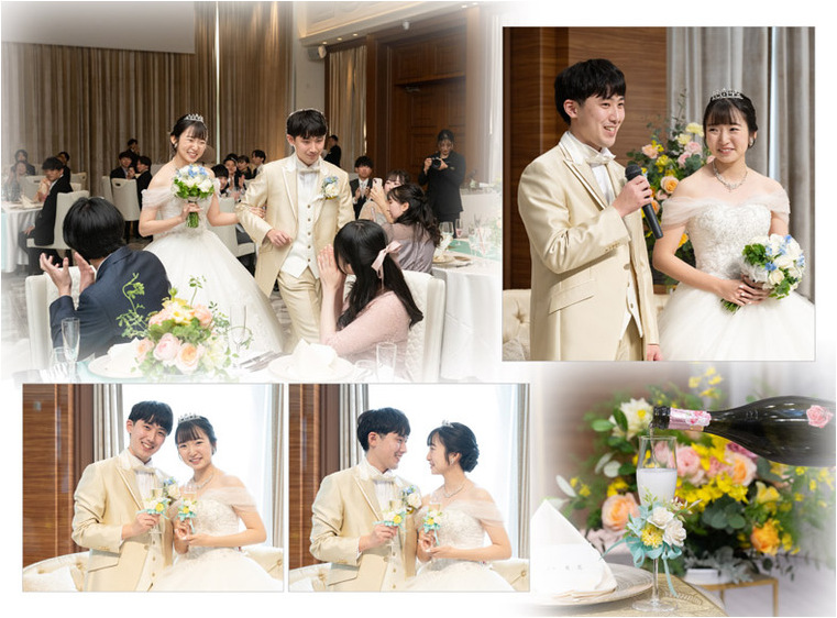 9頁目：結婚式アルバム