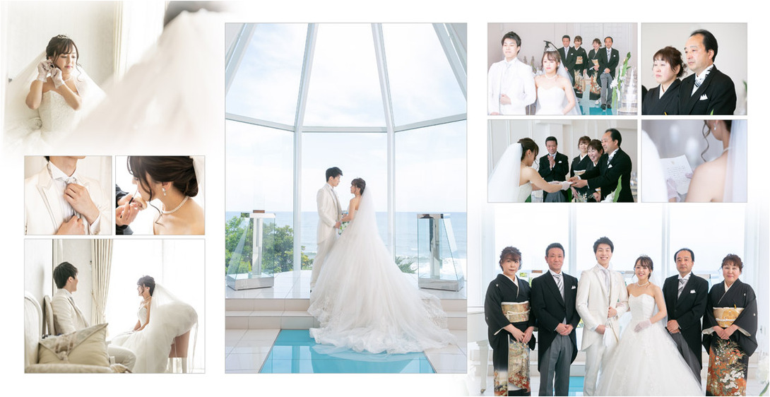 2頁目：結婚式アルバム