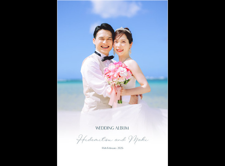 1頁目：結婚式アルバム