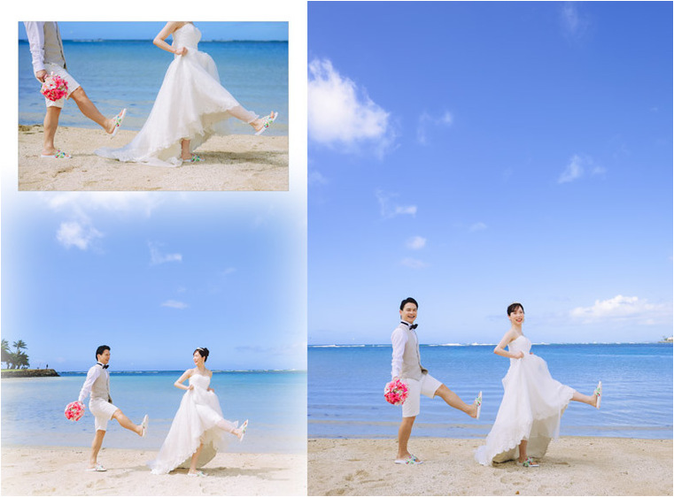 4頁目：結婚式アルバム