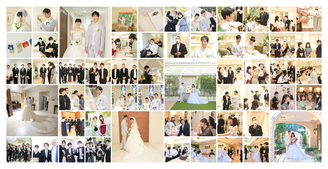 21頁目：結婚式アルバム