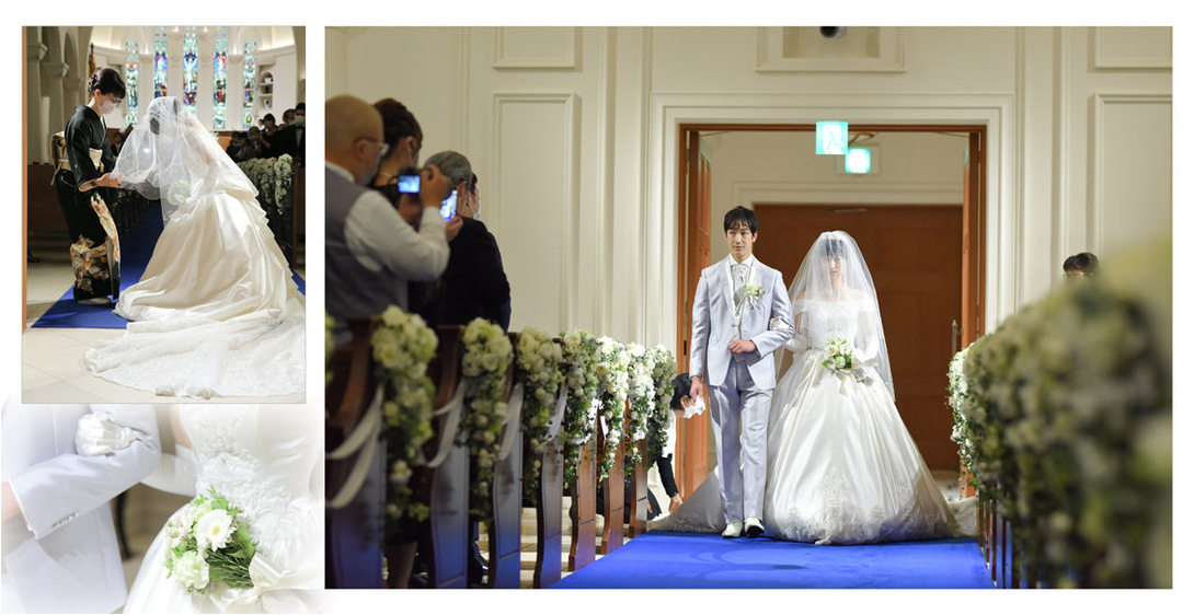 4頁目：結婚式アルバム