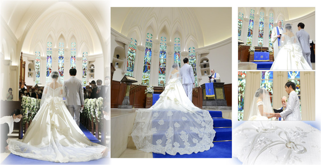 5頁目：結婚式アルバム