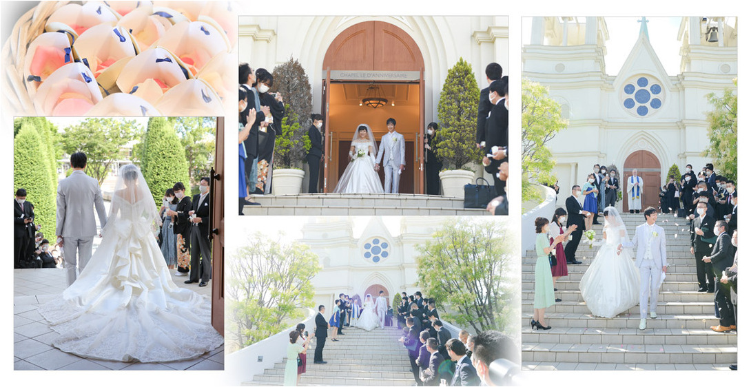8頁目：結婚式アルバム