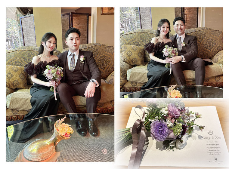 4頁目：結婚式アルバム