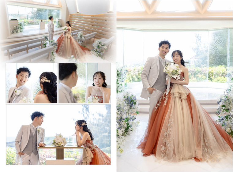6頁目：結婚式アルバム