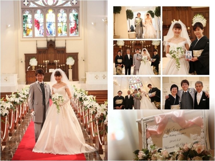 3頁目：結婚式アルバム