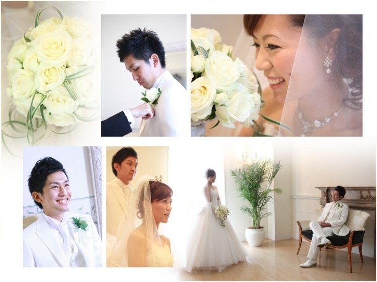 5頁目：結婚式アルバム