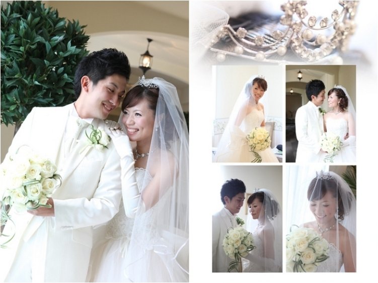 6頁目：結婚式アルバム