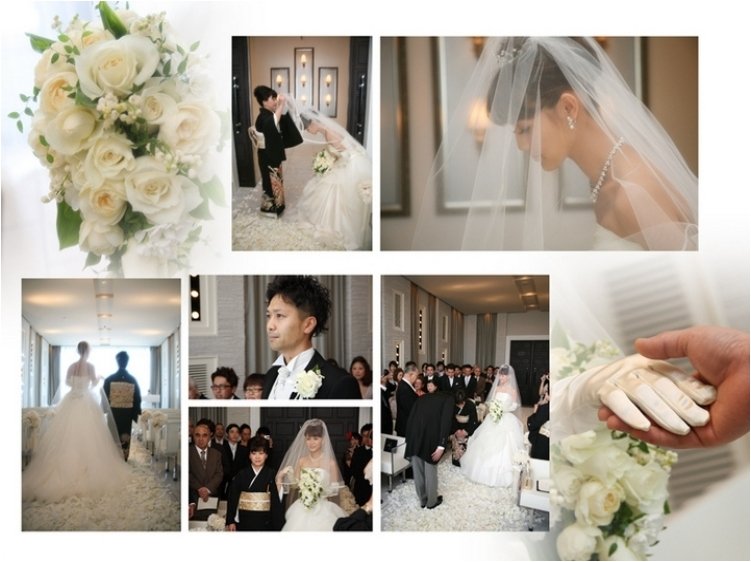 4頁目：結婚式アルバム