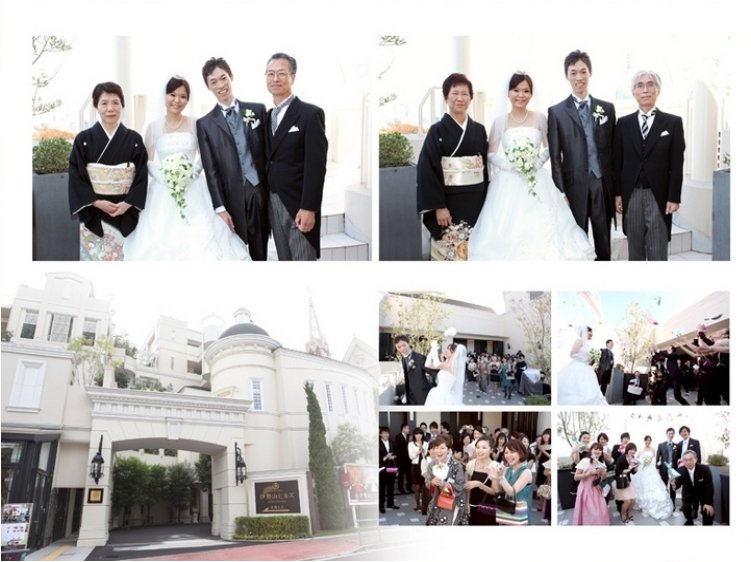 9頁目：結婚式アルバム