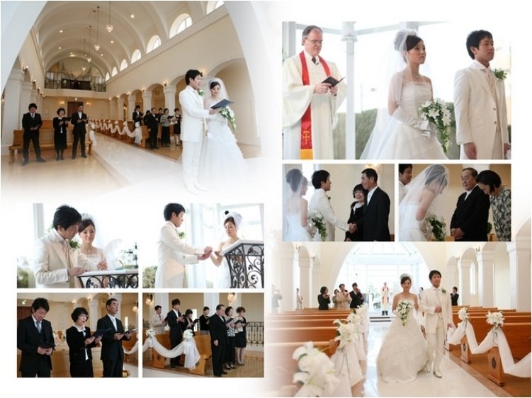 7頁目：結婚式アルバム