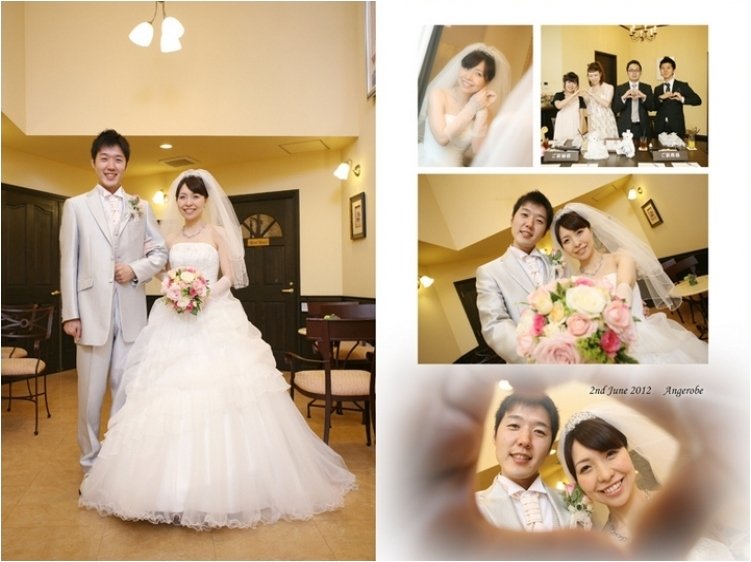 2頁目：結婚式アルバム