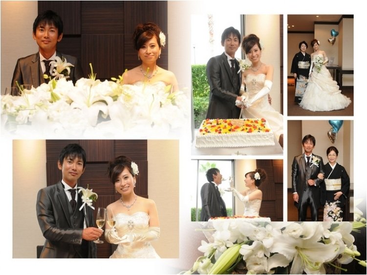 9頁目：結婚式アルバム